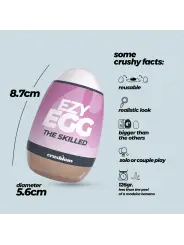 OVO MASTURBADOR EZY EGG THE SKILLED CRUSHIOUS