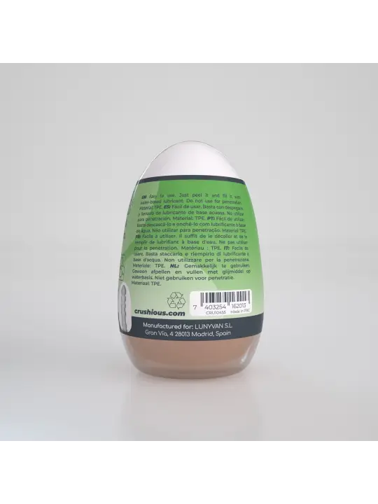 OVO MASTURBADOR EZY EGG THE EXPERT CRUSHIOUS