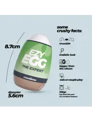 OVO MASTURBADOR EZY EGG THE EXPERT CRUSHIOUS
