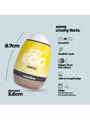 OVO MASTURBADOR EZY EGG ANAL CRUSHIOUS