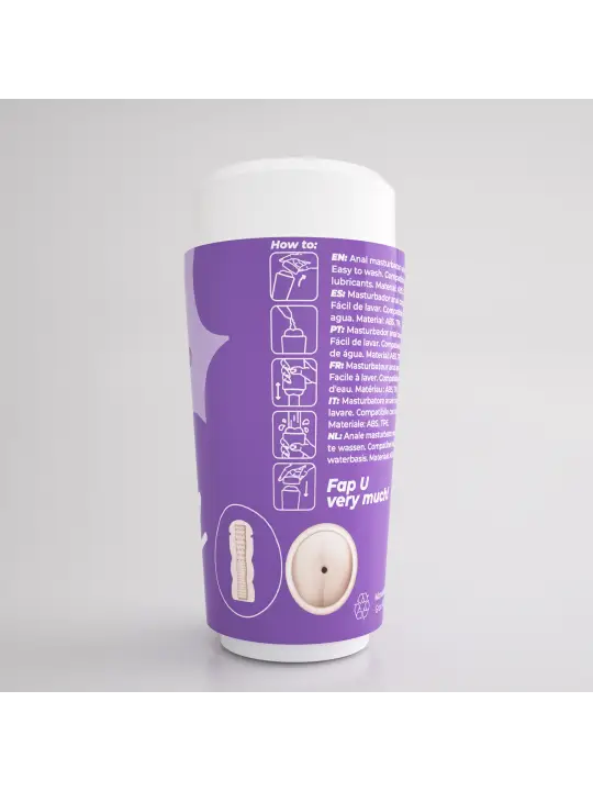 FAPPUCINO HOT BUNS MASTURBADOR ANAL PORTÁTIL CRUSHIOUS