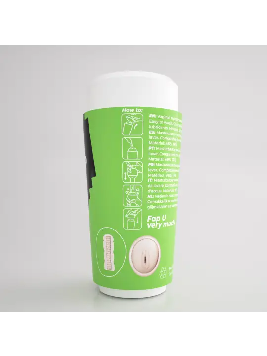 FAPPUCINO CREAMY PUSS MASTURBADOR VAGINAL PORTÁTIL CRUSHIOUS