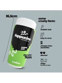 FAPPUCINO CREAMY PUSS MASTURBADOR VAGINAL PORTÁTIL CRUSHIOUS