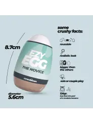 OVO MASTURBADOR EZY EGG THE NOVICE CRUSHIOUS