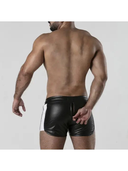 CALÇÃO PERNEIRA 2 WAY ZIPPER CONTRAST SHORT BRANCO LOCKER GEAR