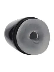 MASTURBADOR DE SUCÇÃO DE PRESSÃO NEGATIVA COM VIBRAÇÃO PULSAR GUN METAL PUMPED