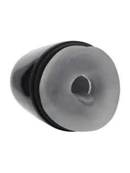 MASTURBADOR DE SUCÇÃO DE PRESSÃO NEGATIVA COM VIBRAÇÃO PULSAR GUN METAL PUMPED