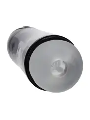 BOMBA DE MASTURBAÇÃO COM SUCÇÃO E VIBRAÇÃO SONICPULL MULTIMEDIA ENHANCED GUN METAL PUMPED