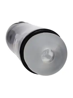 BOMBA DE MASTURBAÇÃO COM SUCÇÃO E VIBRAÇÃO SONICPULL MULTIMEDIA ENHANCED GUN METAL PUMPED