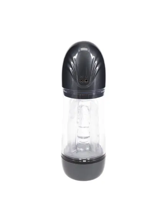 BOMBA DE MASTURBAÇÃO COM SUCÇÃO E VIBRAÇÃO SONICPULL MULTIMEDIA ENHANCED GUN METAL PUMPED