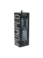 MASTURBADOR VIBRATÓRIO COM SUCÇÃO E IMPULSO VORTEX GUN METAL PUMPED