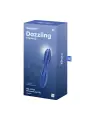 DILDO DE VIDRO DAZZLING CRYSTAL 2 AZUL SATISFYER