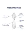DILDO DE VIDRO DAZZLING CRYSTAL 2 TRANSPARENTE SATISFYER
