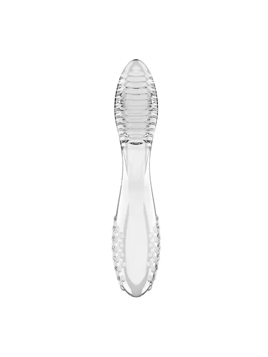 DILDO DE VIDRO DAZZLING CRYSTAL 2 TRANSPARENTE SATISFYER