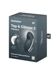 ESTIMULADOR TAP & CLIMAX 2 CINZA SATISFYER