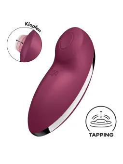 ESTIMULADOR TAP & CLIMAX 2 VERMELHO SATISFYER