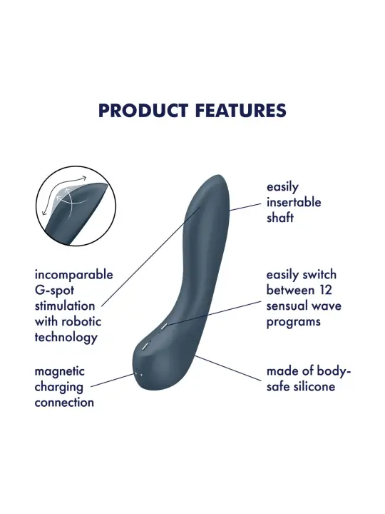 VIBRADOR G-SPOT WAVE 4 SATISFYER