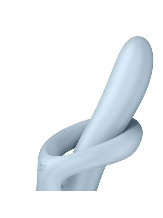 VIBRADOR HEAT FLEX 4 AZUL SATISFYER
