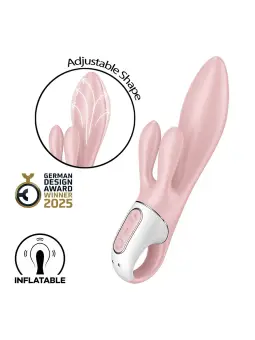 VIBRADOR AIR PUMP BUNNY 3 ROSA SATISFYER