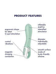 VIBRADOR AIR PUMP VIBRATOR 3 MENTA SATISFYER