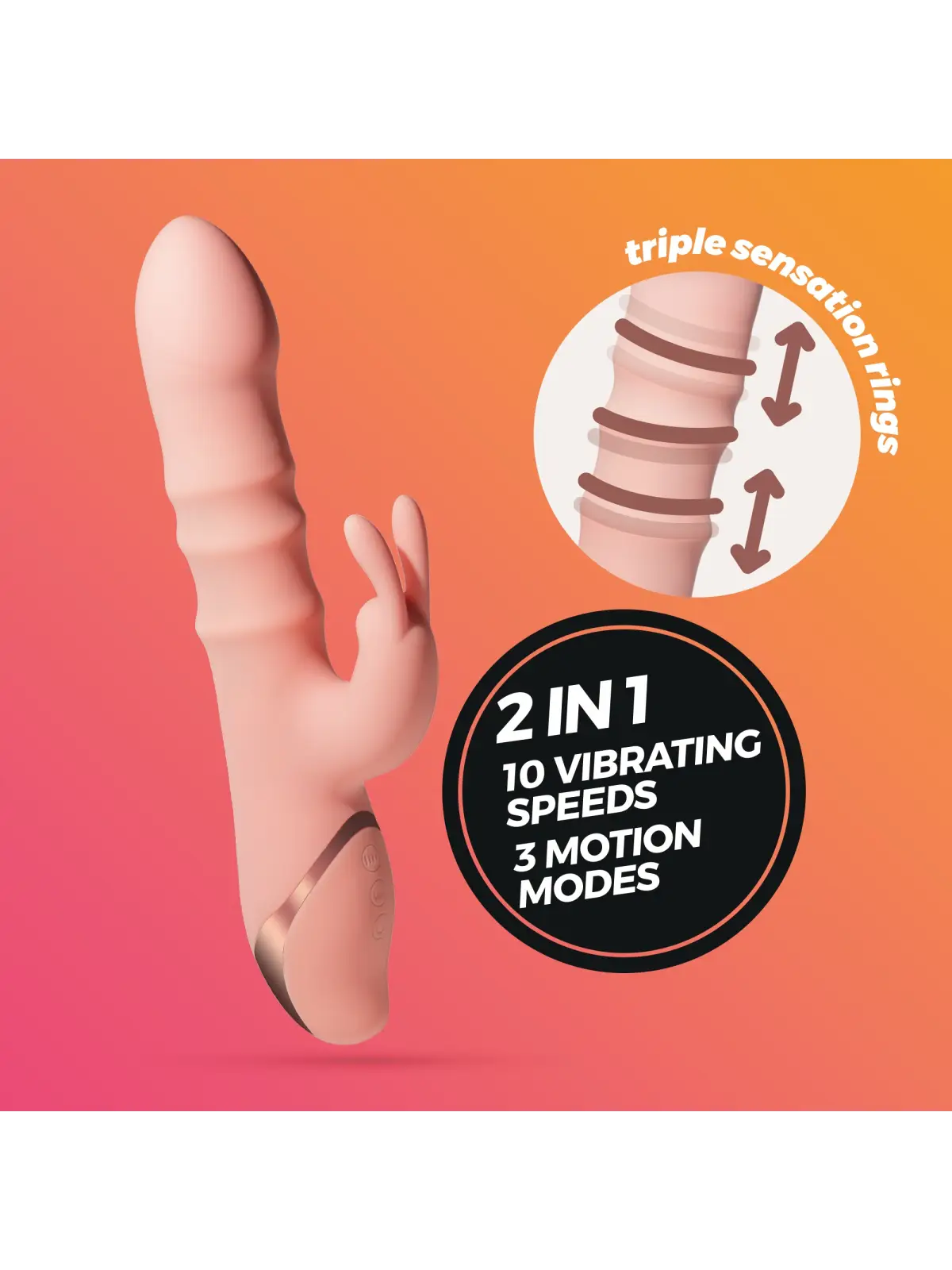 VIBRADOR RINGLORD RABBIT CRUSHIOUS