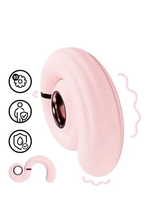 VIBRADOR TOURNER SWIRL ROSA LOVENSE 