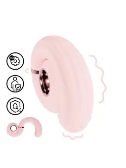 VIBRADOR COM PÉROLAS ROTATIVAS PERLES SWIRL ROSA LOVELINE 