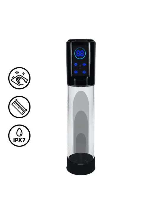 BOMBA PARA O PÉNIS AUTOMÁTICA MEGALIFT PRETO PUMPED