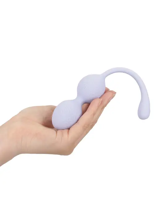 BOLAS VAGINAIS BEAD KEGEL COM VIBRAÇÃO E COMANDO LAVENDER LOVELINE 