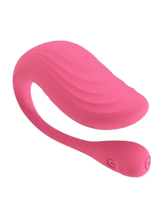 OVO VIBRATÓRIO COM COMANDO G-SPOT VIBE ROSA LOVELINE 