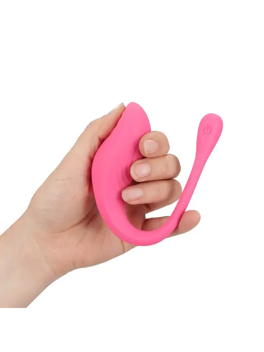 OVO VIBRATÓRIO COM COMANDO G-SPOT VIBE ROSA LOVELINE 