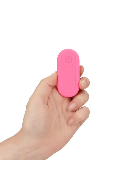 OVO VIBRATÓRIO COM COMANDO G-SPOT VIBE ROSA LOVELINE 