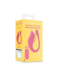 OVO VIBRATÓRIO COM COMANDO G-SPOT VIBE ROSA LOVELINE 