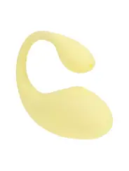 OVO VIBRATÓRIO COM COMANDO G-SPOT VIBE AMARELO LOVELINE