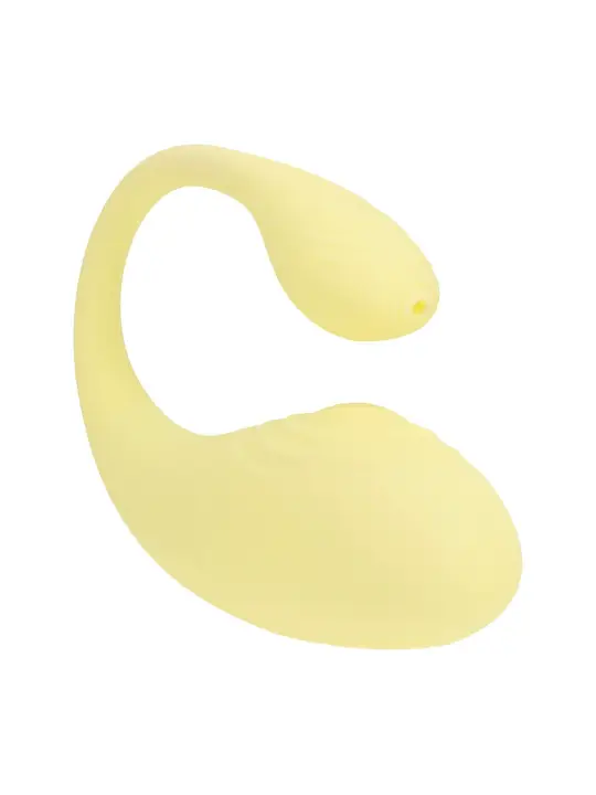OVO VIBRATÓRIO COM COMANDO G-SPOT VIBE AMARELO LOVELINE