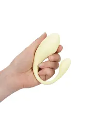 OVO VIBRATÓRIO COM COMANDO G-SPOT VIBE AMARELO LOVELINE