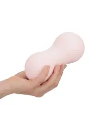 MASSAJADOR COM VIBRAÇÃO E FUNÇÃO DE AQUECIMENTO ROSA LOVELINE 