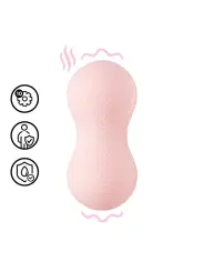 MASSAJADOR COM VIBRAÇÃO E FUNÇÃO DE AQUECIMENTO ROSA LOVELINE 