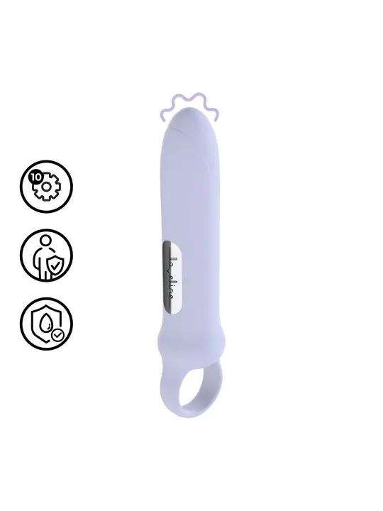 BALA VIBRATÓRIA LOOP GRIP LAVENDER LOVELINE