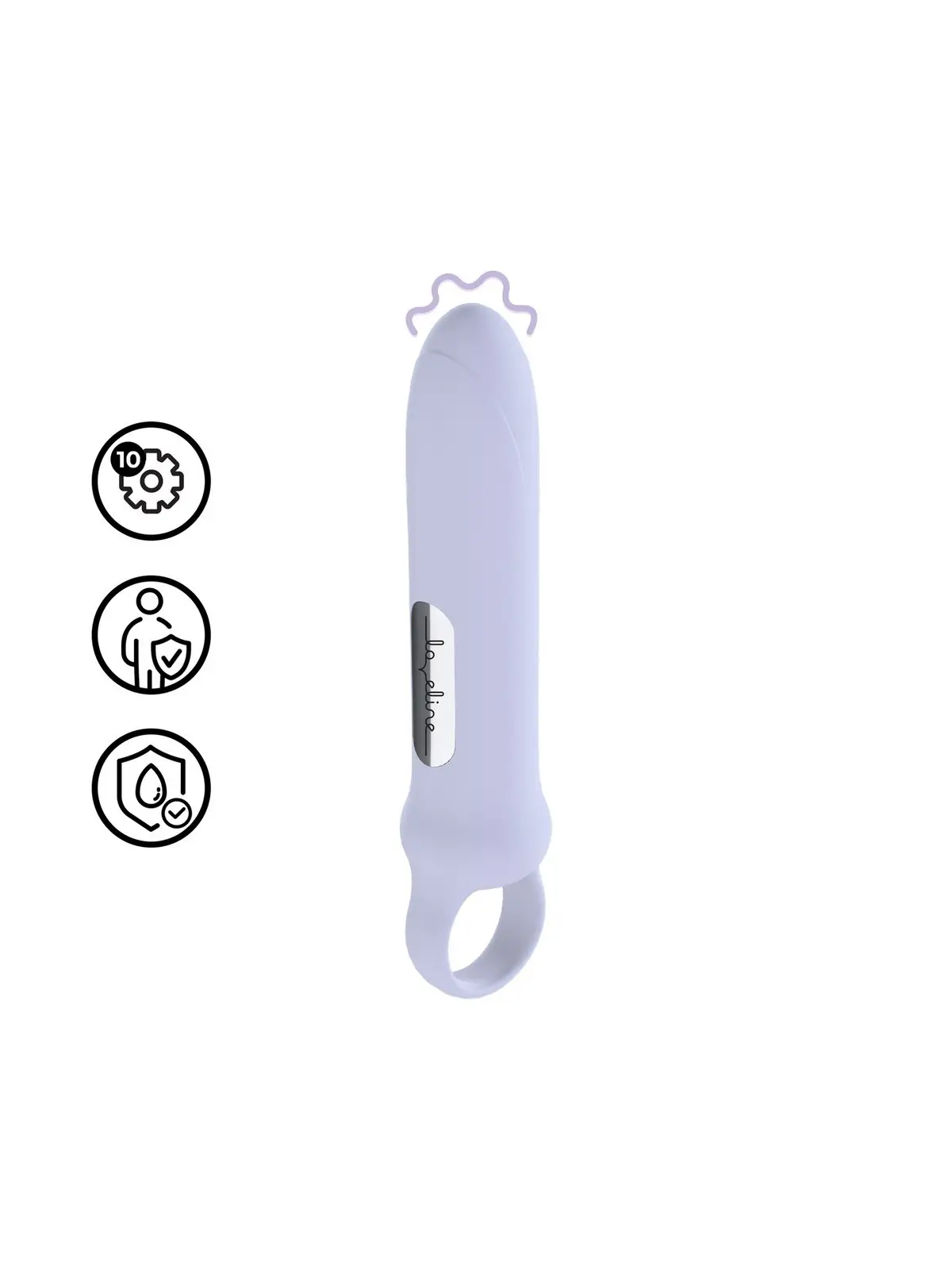 BALA VIBRATÓRIA LOOP GRIP LAVENDER LOVELINE