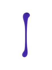 VIBRADOR FLEXÍVEL COM COMANDO DUAL-ENDED BENDABLE ROXO LOVELINE 