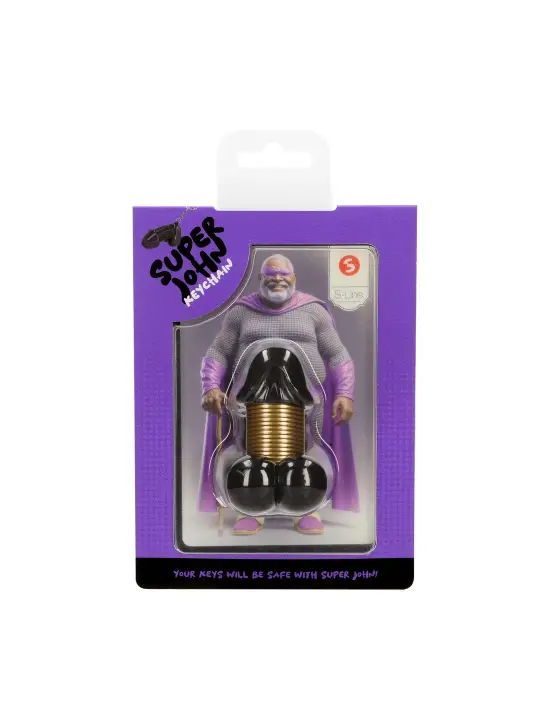 PORTA-CHAVES SUPER JOHN PRETO S-LINE