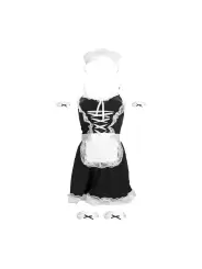 FANTASIA DE CRIADA PRETO S-LINE 