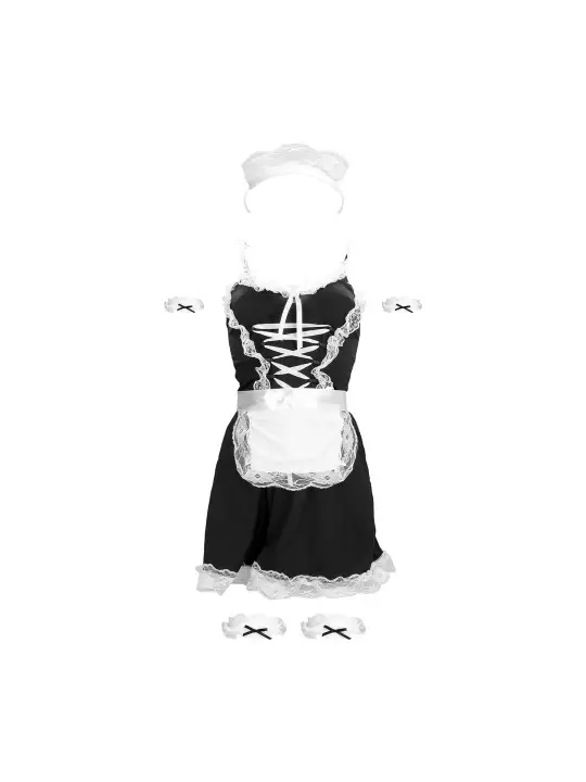 FANTASIA DE CRIADA PRETO S-LINE 