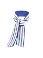 FANTASIA DE HOSPEDEIRA AZUL/BRANCO S-LINE 