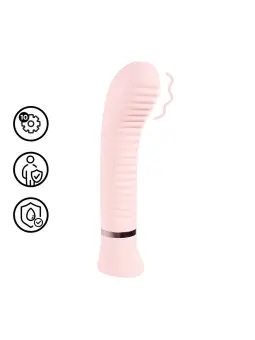 VIBRADOR PARA PONTO G DIVINE RIBBED ROSA LOVELINE
