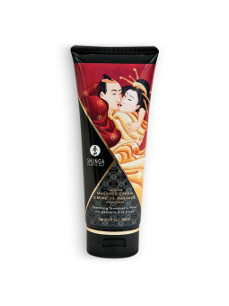 CREME DE MASSAGEM SHUNGA ESPUMANTE MORANGO 200ML