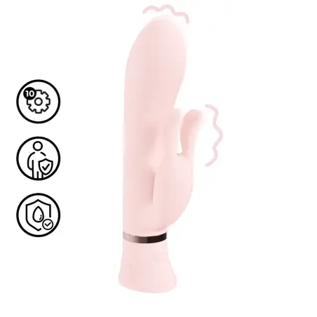 VIBRADOR TENDRE RABBIT VIBE ROSA LOVELINE 