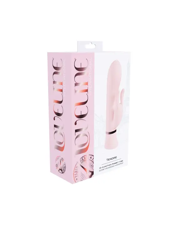 VIBRADOR TENDRE RABBIT VIBE ROSA LOVELINE 