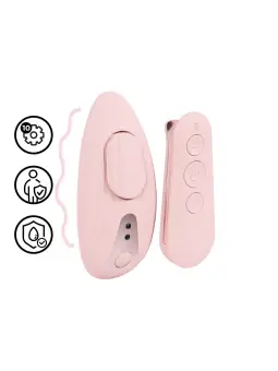 VIBRADOR DE CUECA COM COMANDO CÉLESTE ROSA LOVELINE 